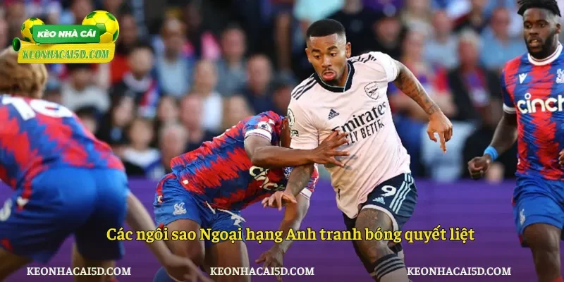 Ngoại Hạng Anh – Giải đấu hấp dẫn nhất hành tinh và sức hút toàn cầu 2 Các ngôi sao Ngoại hạng Anh tranh bóng quyết liệt
