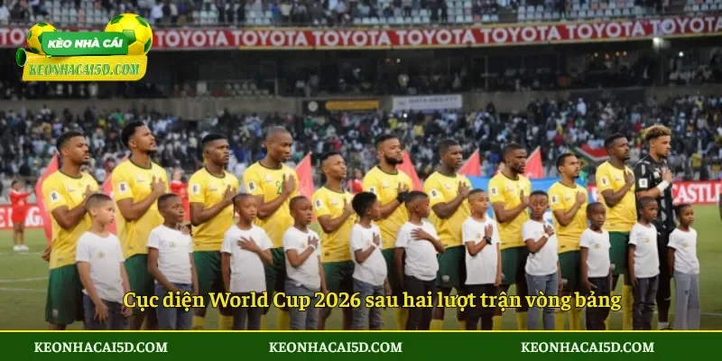 7 đội đi tiếp World Cup 2026 dần lộ diện dần sáng 4 Cục diện World Cup 2026 sau hai lượt trận vòng bảng