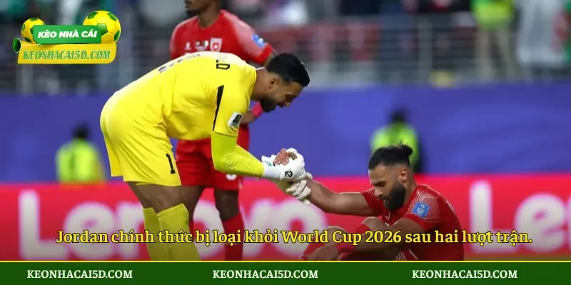 Đội Châu Á Đầu Tiên Bị Loại Ở World Cup 2026 Đầy Tiếc Nuối 4 Jordan chính thức bị loại khỏi World Cup 2026 sau hai lượt trận.
